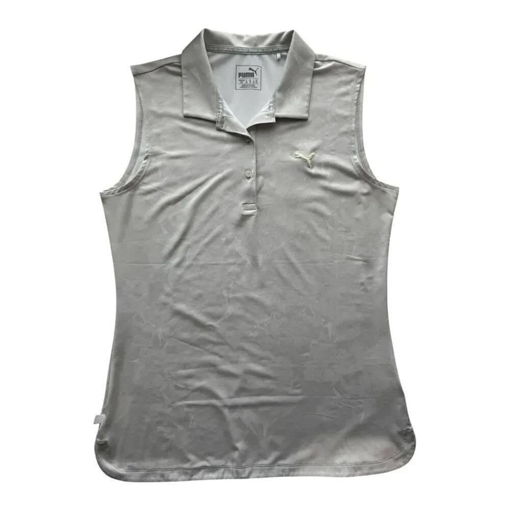 Puma Women's Pounce Sleeveless Polo Size Small
